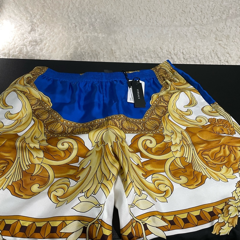 Versace Silk Shorts